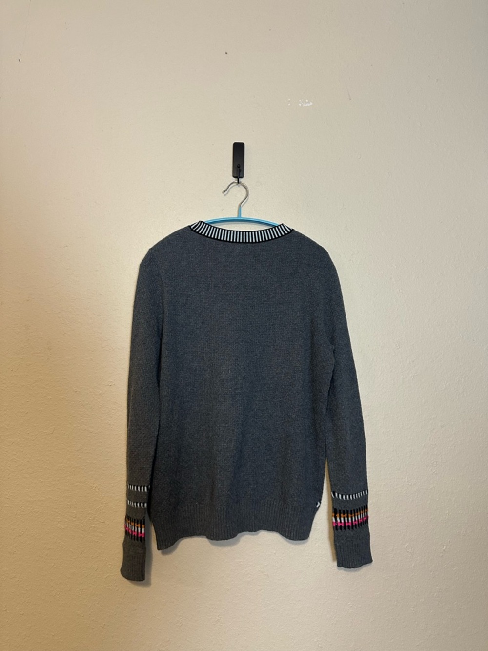 LISA TODD‎ fast track sweater in fog Size Small - Picture 8 of 9